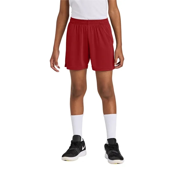 Sport-Tek Youth PosiCharge Competitor 5" Pocketed Short... from ASI 84863 SanMar