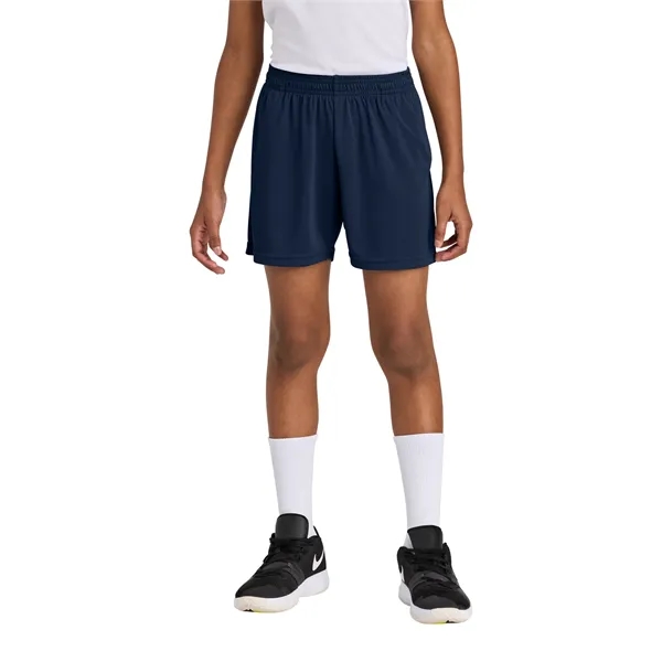 Sport-Tek Youth PosiCharge Competitor 5" Pocketed Short... from ASI 84863 SanMar