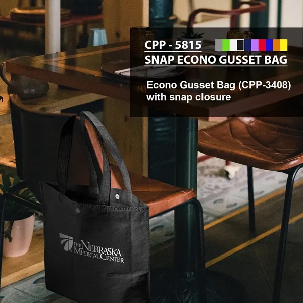 Snap Econo Gusset Bag... from ASI 30208 A P Specialties / AP Specialties