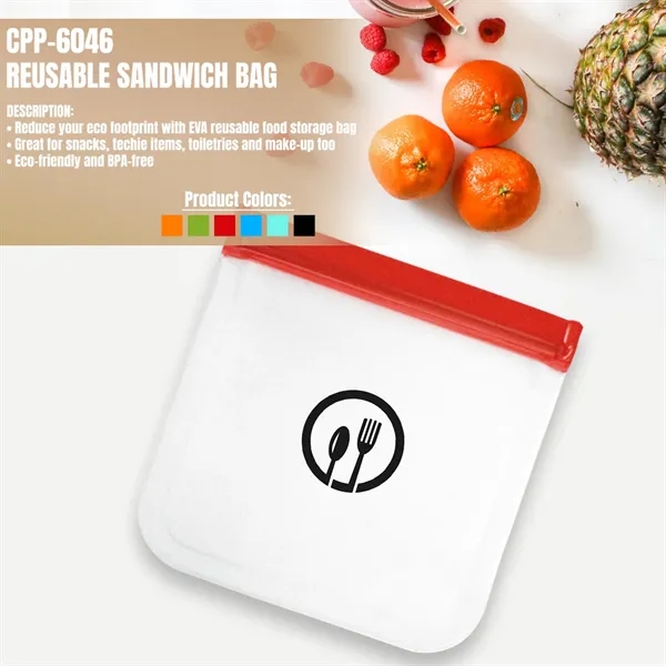 Reusable Sandwich Bag... from ASI 30208 A P Specialties
