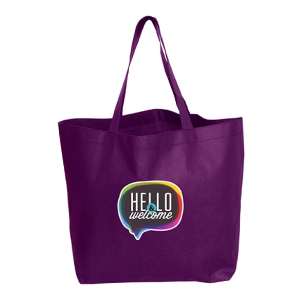 Oversize non-woven tote.... from ASI 61966 HPG / Debco