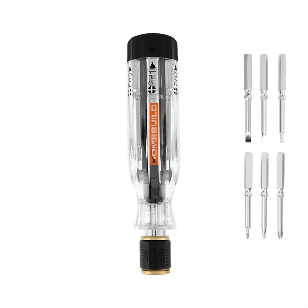6-in-1 quick-release screwdriver.... from ASI 61125 Hit Promotional Products / Hit®