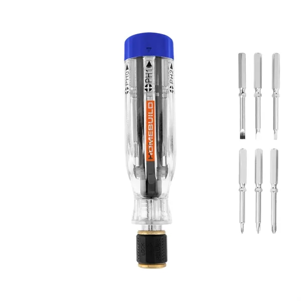 6-in-1 quick-release screwdriver.... from ASI 61125 Hit Promotional Products / Hit®