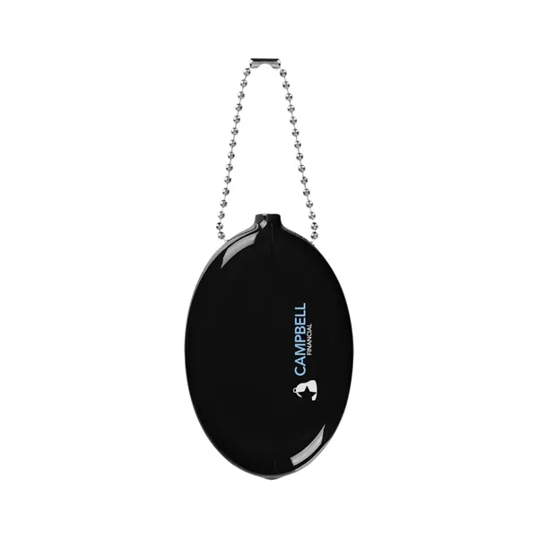 Squeezable coin pouch with ball chain attachment.... from ASI 61125 Hit Promotional Products / Hit®