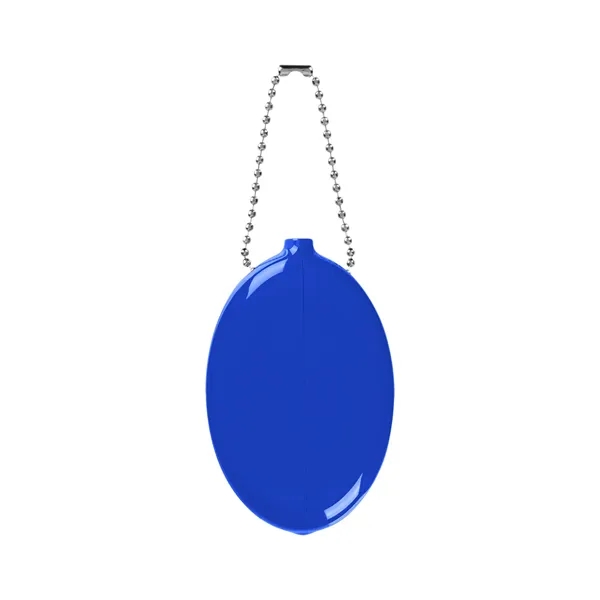 Squeezable coin pouch with ball chain attachment.... from ASI 61125 Hit Promotional Products / Hit®