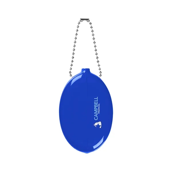 Squeezable coin pouch with ball chain attachment.... from ASI 61125 Hit Promotional Products / Hit®