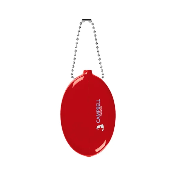 Squeezable coin pouch with ball chain attachment.... from ASI 61125 Hit Promotional Products / Hit®