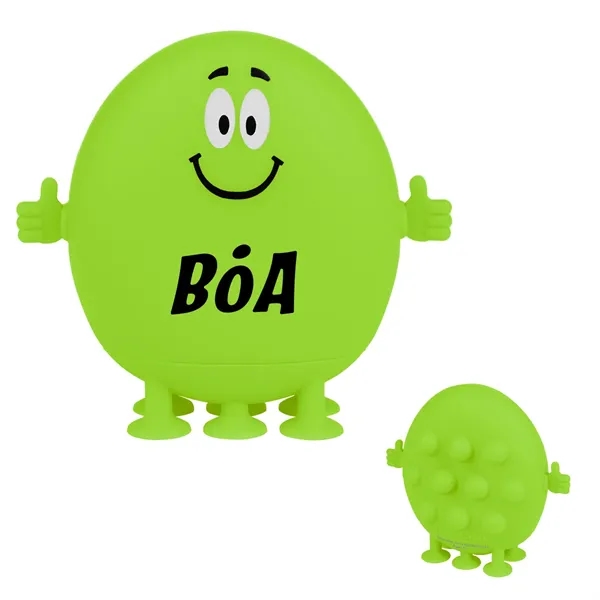 Silicone push-pop, bubble stress toy with smiley face design.... from ASI 61125 Hit Promotional Products / Hit®