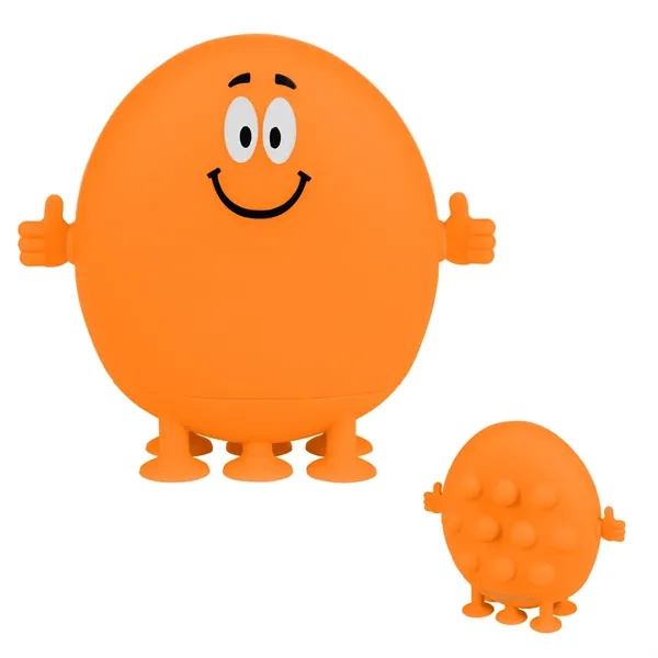 Silicone push-pop, bubble stress toy with smiley face design.... from ASI 61125 Hit Promotional Products / Hit®