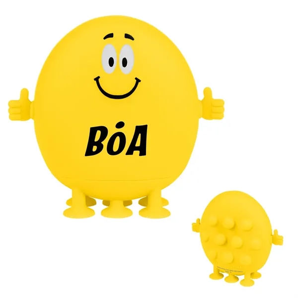 Silicone push-pop, bubble stress toy with smiley face design.... from ASI 61125 Hit Promotional Products / Hit®