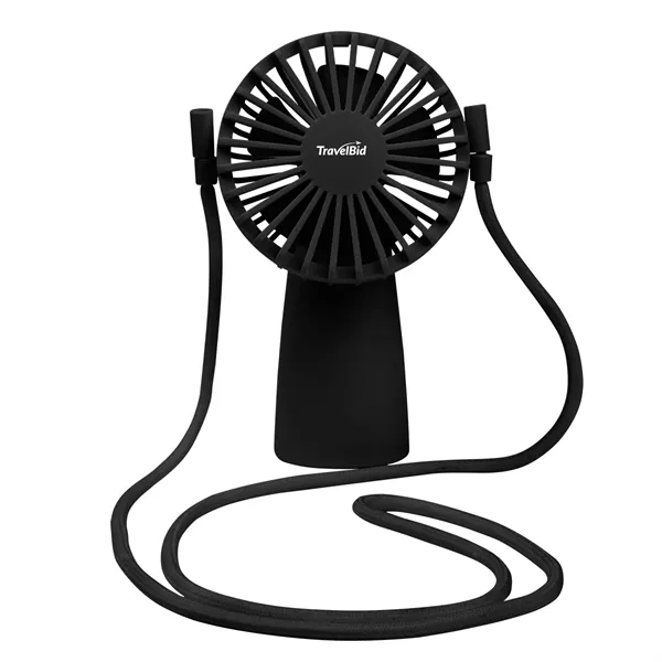 Battery powered cooling fan with lanyard.... from ASI 61125 Hit Promotional Products / Hit®