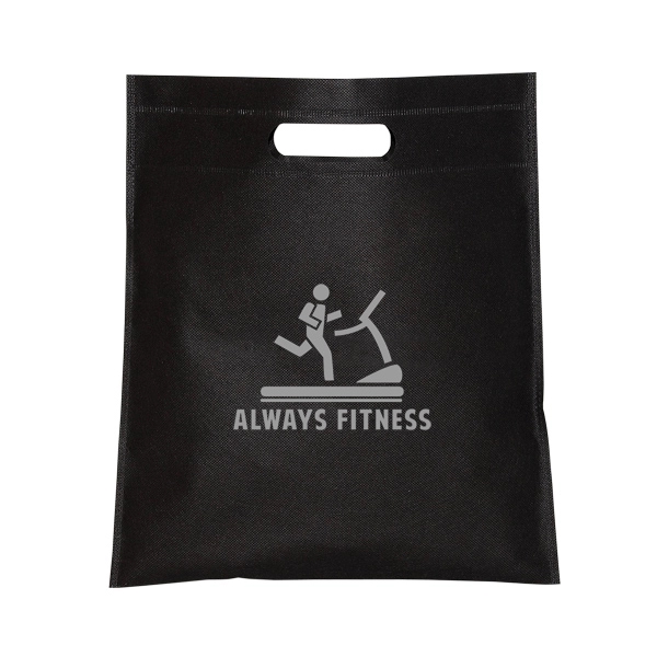Small non-woven cut-out handle tote.... from ASI 61966 HPG / Debco