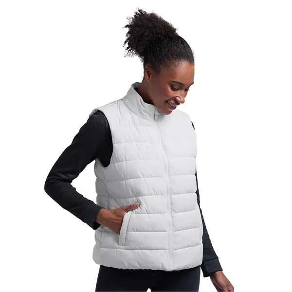 Lightweight, quilted warmth in a clean-lined, water-resistant vest designed for layering,... from ASI 44620 Charles River Apparel