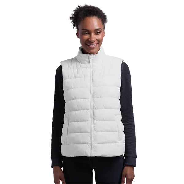 Lightweight, quilted warmth in a clean-lined, water-resistant vest designed for layering,... from ASI 44620 Charles River Apparel