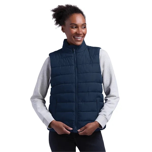 Lightweight, quilted warmth in a clean-lined, water-resistant vest designed for layering,... from ASI 44620 Charles River Apparel