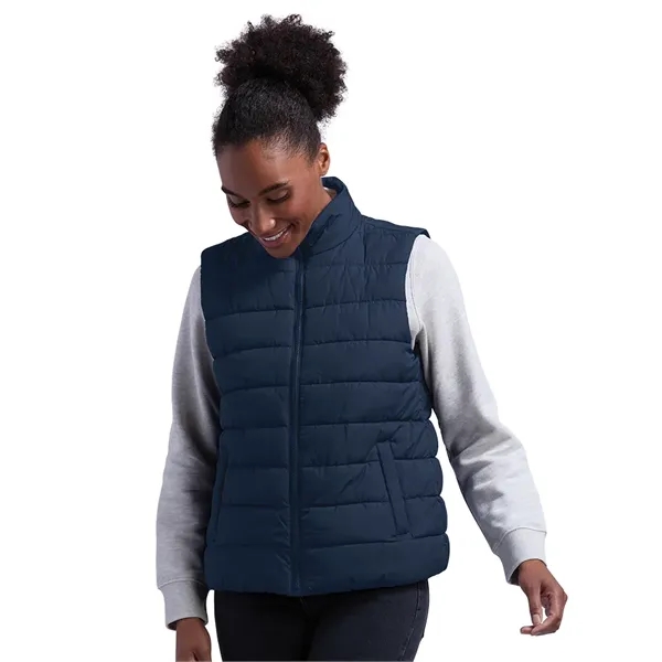 Lightweight, quilted warmth in a clean-lined, water-resistant vest designed for layering,... from ASI 44620 Charles River Apparel