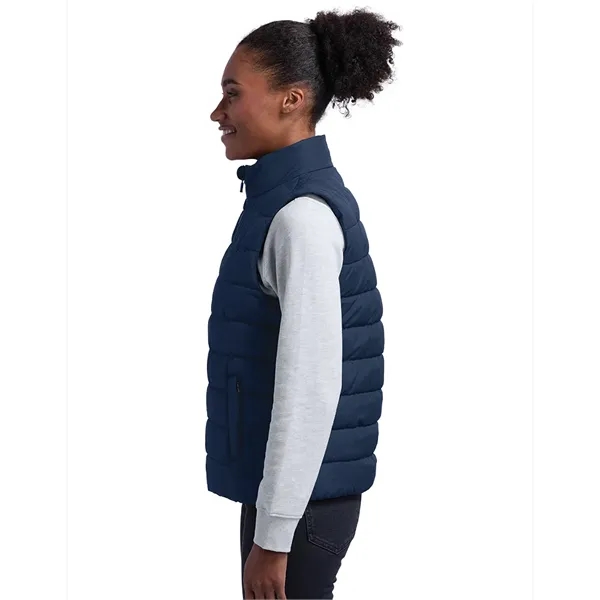 Lightweight, quilted warmth in a clean-lined, water-resistant vest designed for layering,... from ASI 44620 Charles River Apparel
