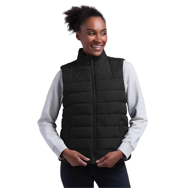 Lightweight, quilted warmth in a clean-lined, water-resistant vest designed for layering,... from ASI 44620 Charles River Apparel