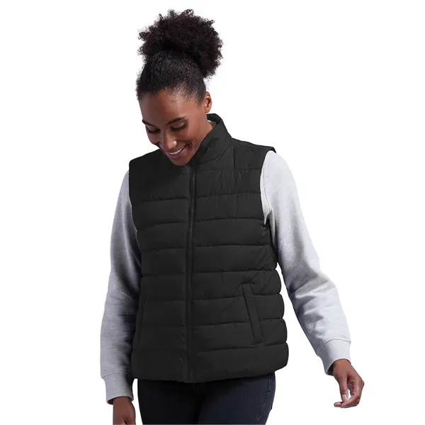 Lightweight, quilted warmth in a clean-lined, water-resistant vest designed for layering,... from ASI 44620 Charles River Apparel