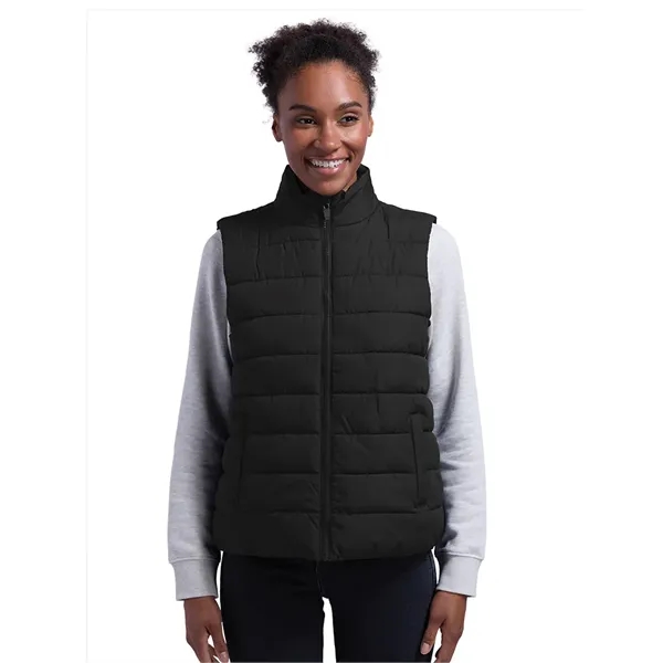 Lightweight, quilted warmth in a clean-lined, water-resistant vest designed for layering,... from ASI 44620 Charles River Apparel