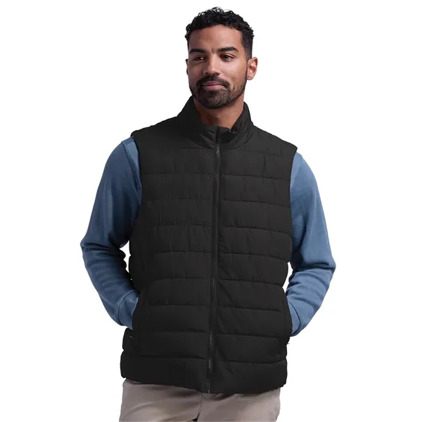 A sleek, insulated vest with water resistance, recycled fill, and a... from ASI 44620 Charles River Apparel