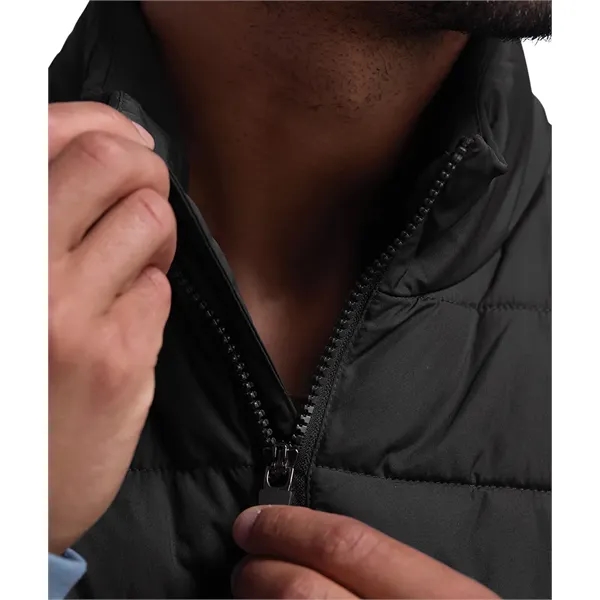 A sleek, insulated vest with water resistance, recycled fill, and a... from ASI 44620 Charles River Apparel