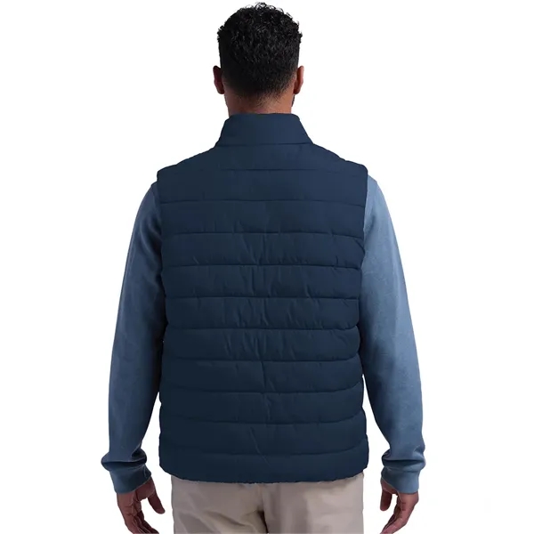 A sleek, insulated vest with water resistance, recycled fill, and a... from ASI 44620 Charles River Apparel