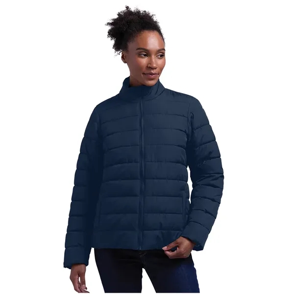 Matte-finish warmth with recycled fill in a clean, everyday jacket that... from ASI 44620 Charles River Apparel