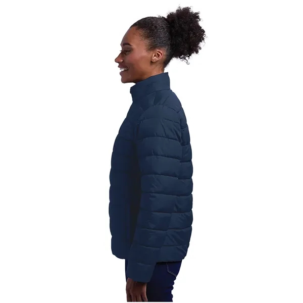 Matte-finish warmth with recycled fill in a clean, everyday jacket that... from ASI 44620 Charles River Apparel