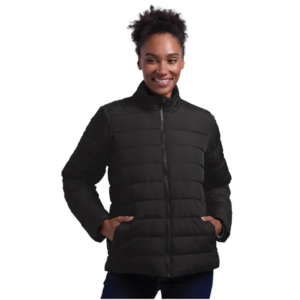 Matte-finish warmth with recycled fill in a clean, everyday jacket that... from ASI 44620 Charles River Apparel