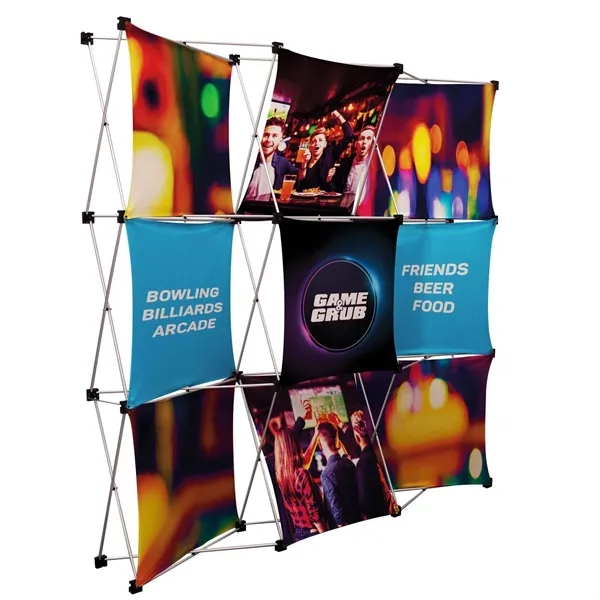 GeoMetrix Checkerboard Kit - includes a 9-quad square frame, one A... from ASI 87188 Showdown Displays