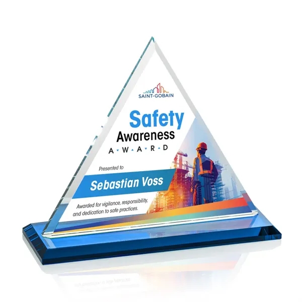 Our extraordinary Starfire triangle VividPrint™ award is combined with an optical... from ASI 84592 St Regis Group / St Regis