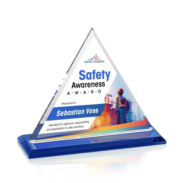 Our extraordinary Starfire triangle VividPrint™ award is combined with an optical... from ASI 84592 St Regis Group / St Regis