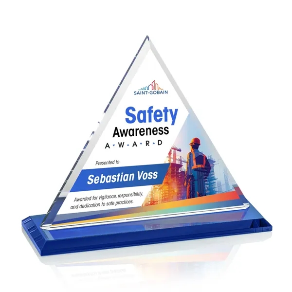 Our extraordinary Starfire triangle VividPrint™ award is combined with an optical... from ASI 84592 St Regis Group / St Regis