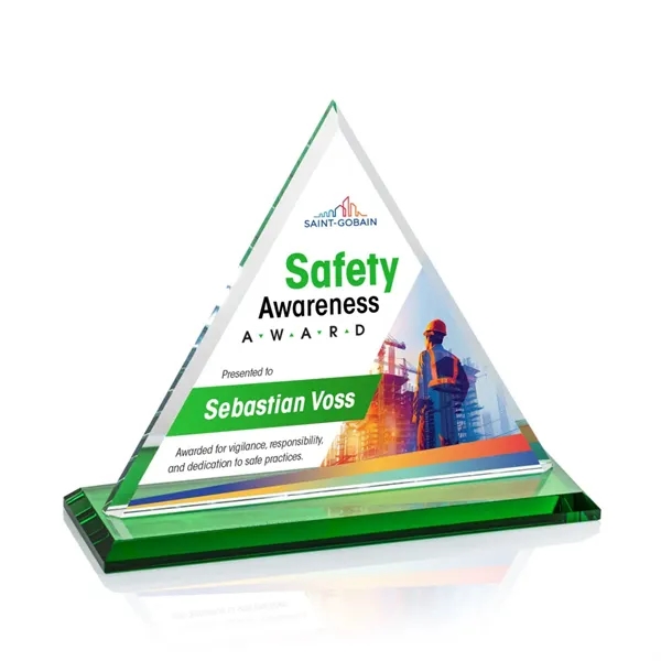 Our extraordinary Starfire triangle VividPrint™ award is combined with an optical... from ASI 84592 St Regis Group / St Regis