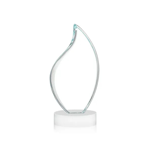 This classic award features a 3/4" thick Starfire Crystal VividPrint™ Flame... from ASI 84592 St Regis Group / St Regis