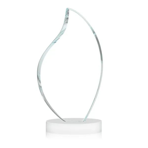 This classic award features a 3/4" thick Starfire Crystal VividPrint™ Flame... from ASI 84592 St Regis Group / St Regis
