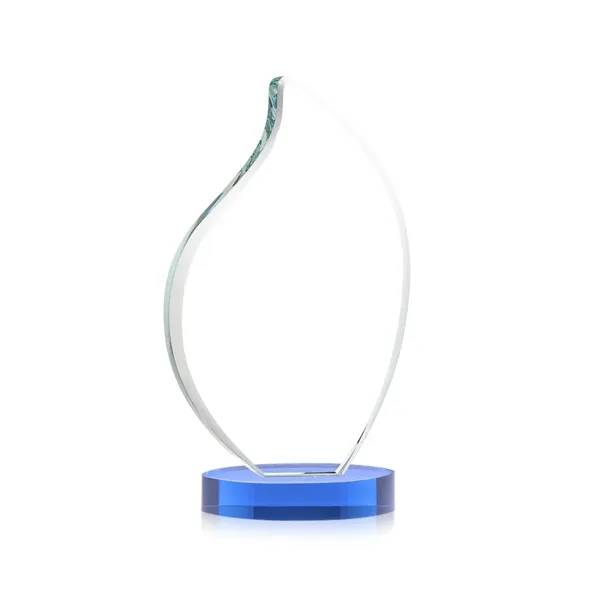 This classic award features a 3/4" thick Starfire Crystal VividPrint™ Flame... from ASI 84592 St Regis Group / St Regis