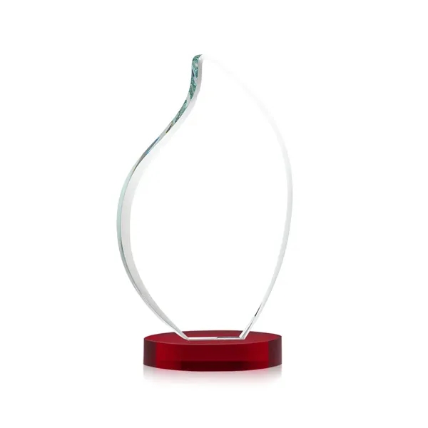 This classic award features a 3/4" thick Starfire Crystal VividPrint™ Flame... from ASI 84592 St Regis Group / St Regis