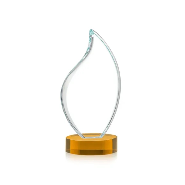 This classic award features a 3/4" thick Starfire Crystal VividPrint™ Flame... from ASI 84592 St Regis Group / St Regis