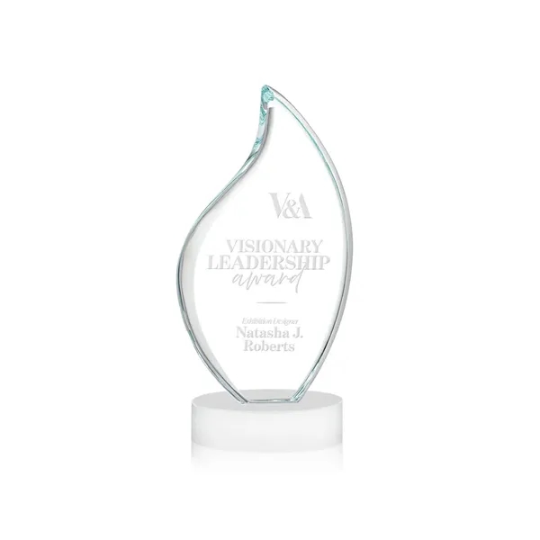 This classic award features a 3/4" thick Starfire Crystal Flame with... from ASI 84592 St Regis Group / St Regis