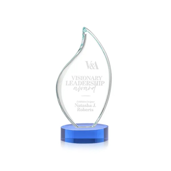 This classic award features a 3/4" thick Starfire Crystal Flame with... from ASI 84592 St Regis Group / St Regis
