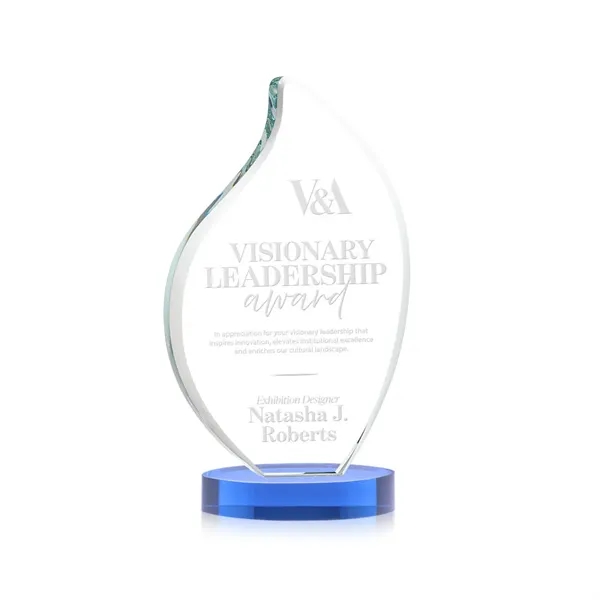 This classic award features a 3/4" thick Starfire Crystal Flame with... from ASI 84592 St Regis Group / St Regis