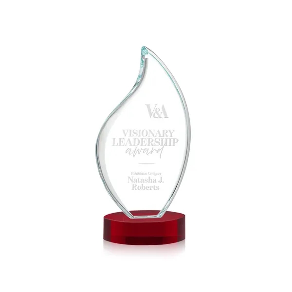 This classic award features a 3/4" thick Starfire Crystal Flame with... from ASI 84592 St Regis Group / St Regis