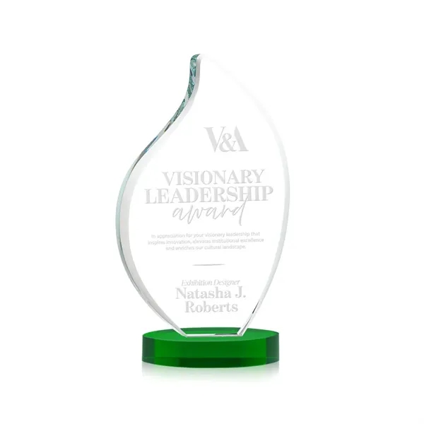 This classic award features a 3/4" thick Starfire Crystal Flame with... from ASI 84592 St Regis Group / St Regis