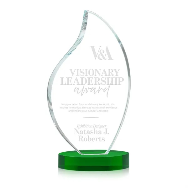 This classic award features a 3/4" thick Starfire Crystal Flame with... from ASI 84592 St Regis Group / St Regis