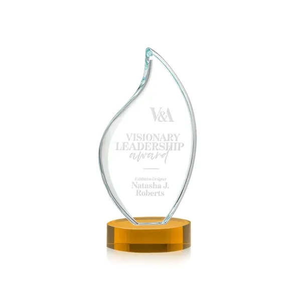 This classic award features a 3/4" thick Starfire Crystal Flame with... from ASI 84592 St Regis Group / St Regis