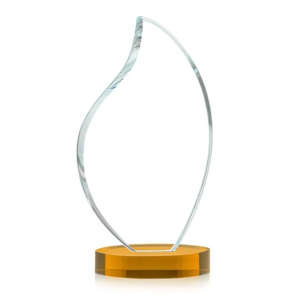 This classic award features a 3/4" thick Starfire Crystal Flame with... from ASI 84592 St Regis Group / St Regis