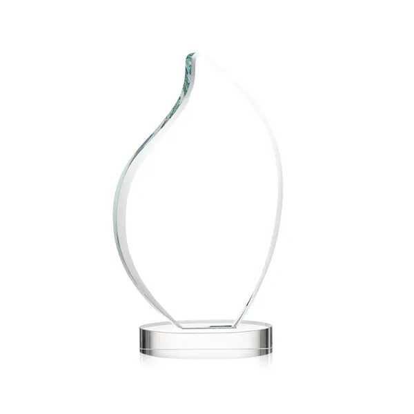 This classic award features a 3/4" thick Starfire Crystal VividPrint™ Flame... from ASI 84592 St Regis Group / St Regis
