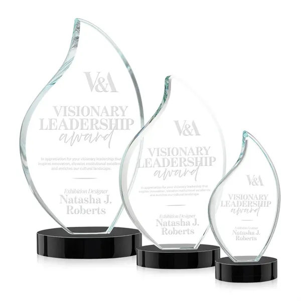 This classic award features a 3/4" thick Starfire Crystal Flame with... from ASI 84592 St Regis Group / St Regis